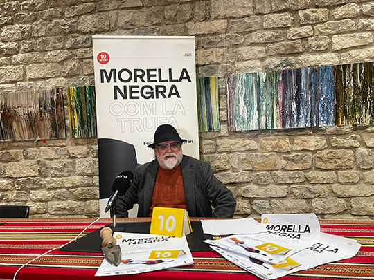 Atractiva programación para X Morella Negra como la trufa