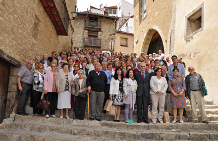 El alumnado de las Aulas para Mayores de las Sedes de la UJI clausura el curso 2012-2013 en Morella