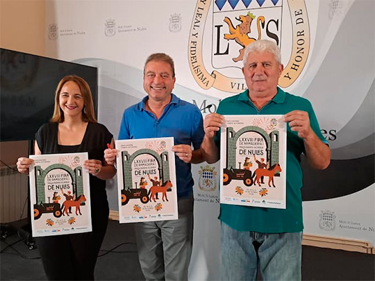 Nules presenta la 78 edición de la Fira de Ramaderia i Maquinària Agrícola