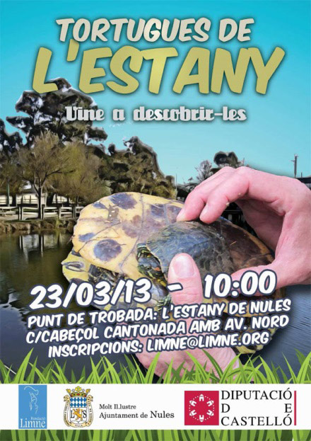 jornada de Seguiment de Tortugues a l Estany de Nules jornada de Seguiment de Tortugues a l Estany de Nules