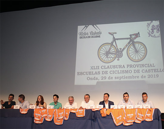 Onda acoge la clausura de Escuelas de ciclismo de la provincia de Castellón