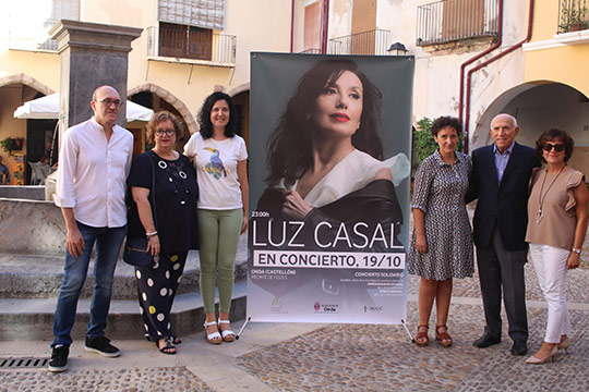Onda anuncia a Luz Casal para el primer sábado de Fira en un concierto solidario y gratuito para los ondenses