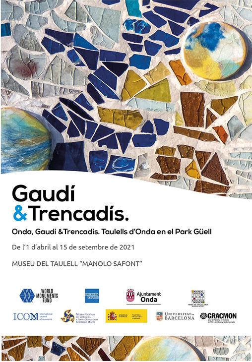 Onda, Gaudí & Trencadís. Azulejos de Onda en el Park Güell