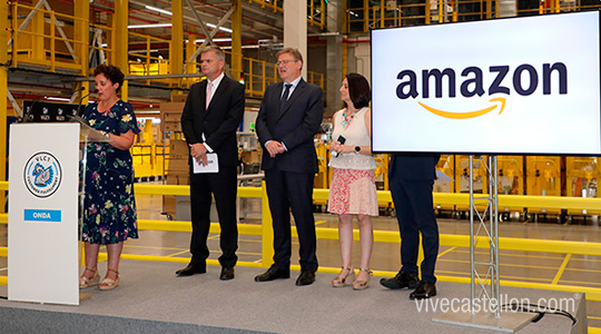 Amazon inaugura su centro logístico en Onda