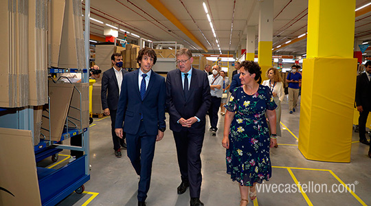 Amazon inaugura su centro logístico en Onda Amazon inaugura su centro logístico en Onda