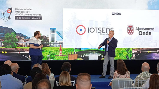  Onda expone su novedoso sistema de riego inteligente que ahorra hasta un 30% de agua y energía