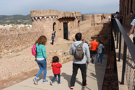 El castillo de Onda se consolida como uno de los principales reclamos turísticos de Castellón con 34.000 visitantes en 2021