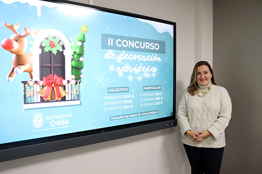 Onda se prepara para vivir una Navidad más brillante con la segunda edición del 'Concurso de Decoración Navideña'