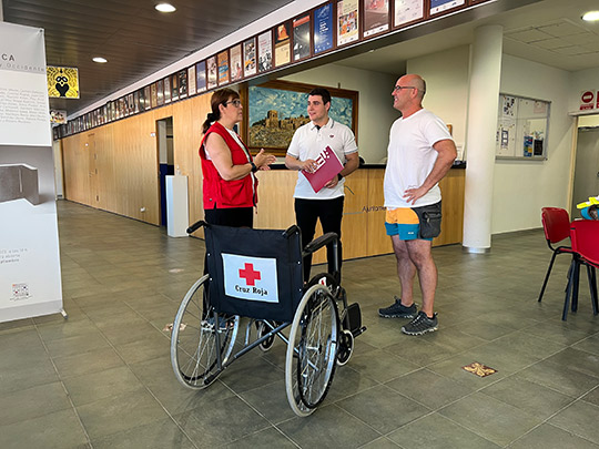 El Museu del Taulell y Cruz Roja Onda colaboran   para mejorar la accesibilidad del edificio