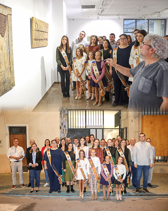 Onda deslumbra con la inauguración de cinco exposiciones artísticas en Fira d’Onda