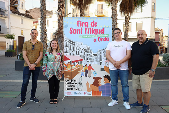 Onda pondrá en valor el comercio y la hostelería local en una Fira de Sant Miquel llena de novedades