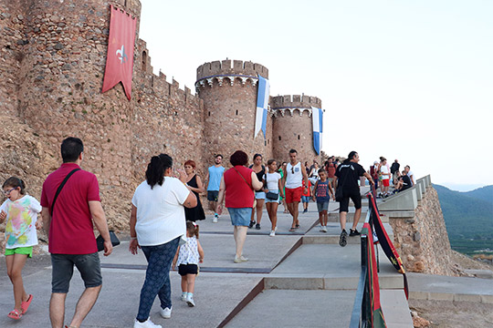 El Castillo de las 300 torres atrae cerca de 30.000   turistas en la primera mitad del año