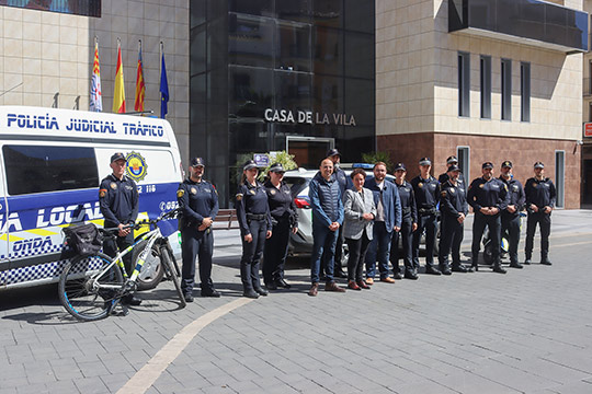 Onda refuerza la seguridad ciudadana con la incorporación de 10 nuevos agentes a la Policía Local