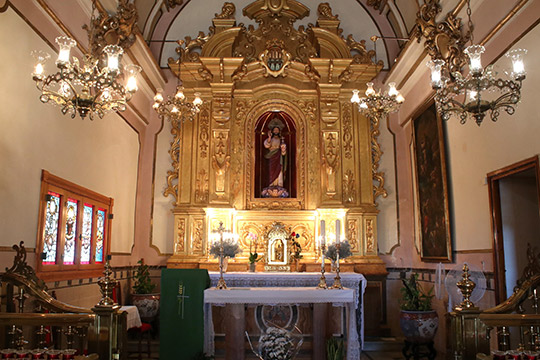 Onda y la Diputación unen esfuerzos para la restauración del retablo del Santísismo Salvador 