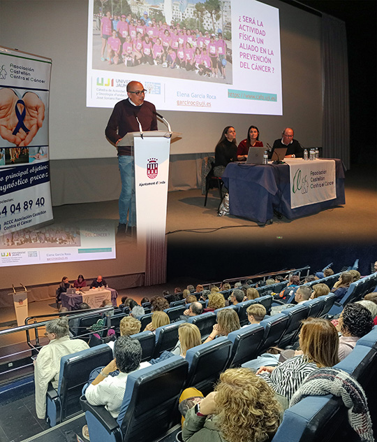 Onda abraza la investigación pionera en actividad física y cáncer con la presentación de la Cátedra José Soriano Ramos
