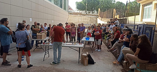 Arrancan las VIII Convivencias Cerámicas de Onda con la primera toma de contacto con el mural colectivo Arrancan las VIII Convivencias Cerámicas de Onda con la primera toma de contacto con el mural colectivo
