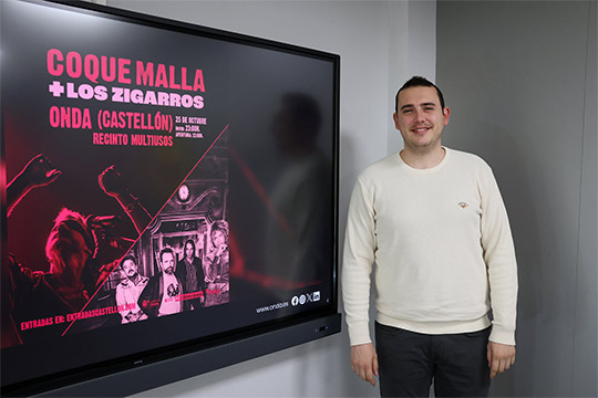 Coque Malla, segundo concierto confirmado para Fira d’Onda tras Ana Mena 