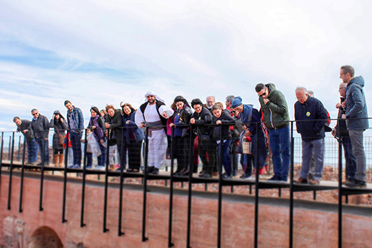 Vuelven las visitas teatralizadas a Onda y suman la torre de la presó para ofrecer una experiencia única al visitante