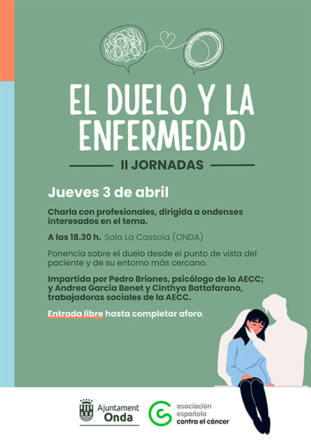 Onda acoge una nueva jornada sobre el duelo y la enfermedad con expertos en apoyo psicosocial
