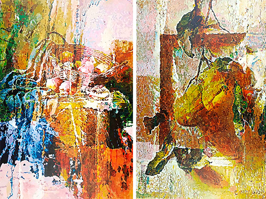 El pintor Prades Mateu busca transformar lo cotidiano en extraordinario con su última serie