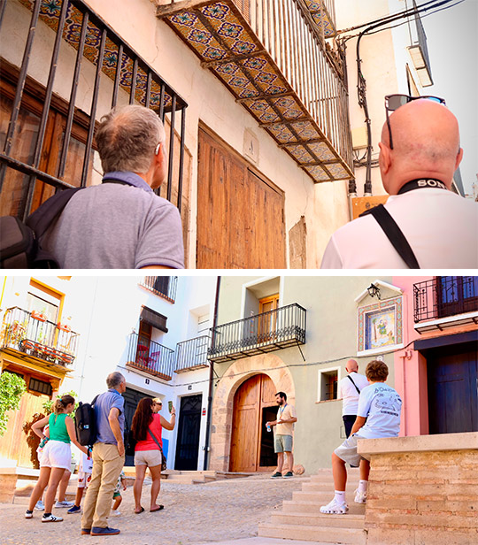 Onda redescubre su patrimonio cerámico con las visitas guiadas a sotabalcons y capillas devocionales