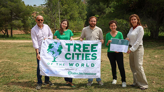 Onda revalida por cuarto año consecutivo el reconocimiento internacional como Ciudad Mundial del Árbol