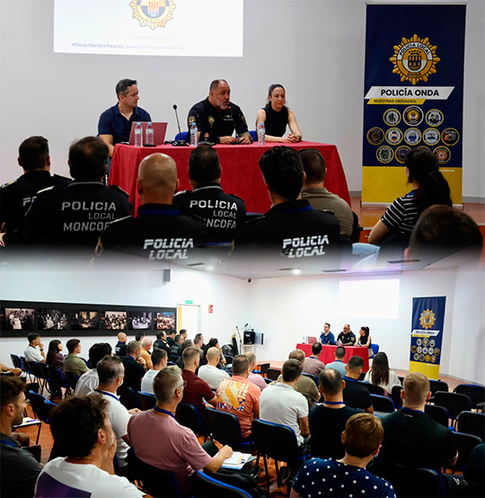 Onda reúne a expertos en seguridad para reforzar la operativa policial en establecimientos públicos