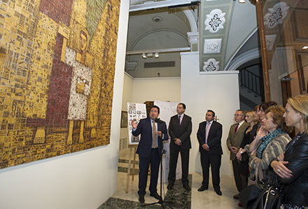Restauración del mural cerámico de Manolo Safont se expondrá en el Museu de Onda Restauración del mural cerámico de Manolo Safont se expondrá en el Museu de Onda