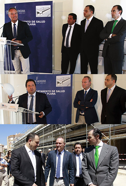 visita a las obras del nuevo centro de Salud de Onda (Castellón) visita a las obras del nuevo centro de Salud de Onda (Castellón)