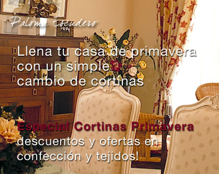 Castellón, Paloma Escudero, Confección de Cortinas Castellón, Paloma Escudero, Confección de Cortinas