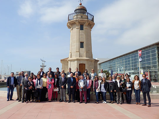 El puerto de Castellón se presenta como “la puerta de Teruel” en una jornada que congrega a 45 empresarios en el recinto