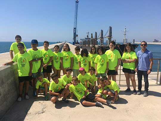 El Club Baloncesto Castellón visita PortCastelló El Club Baloncesto Castellón visita PortCastelló