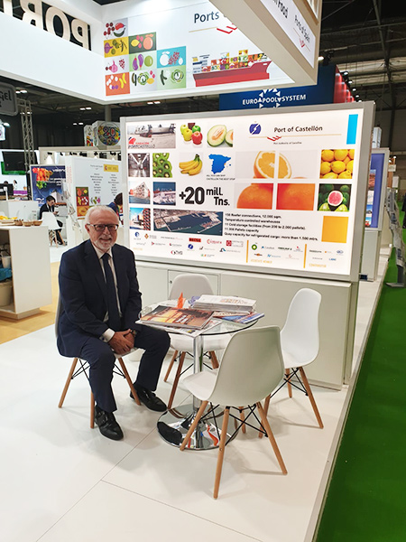 El puerto de Castellón participa en la Feria Internacional Fruit Attraction