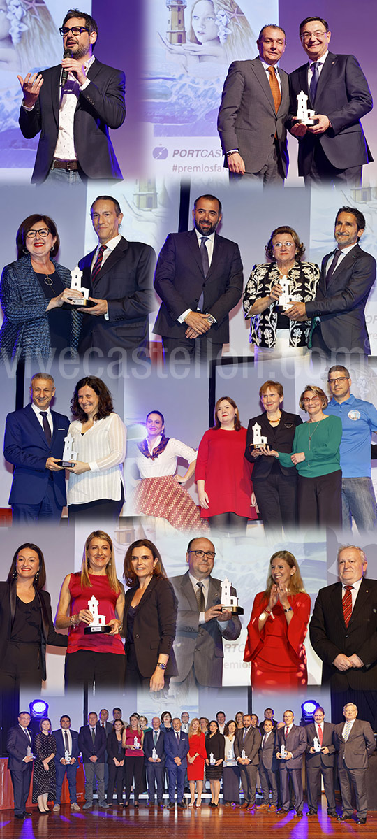 Entrega de los IV premios Faro del Puerto de Castelló Entrega de los IV premios Faro del Puerto de Castelló