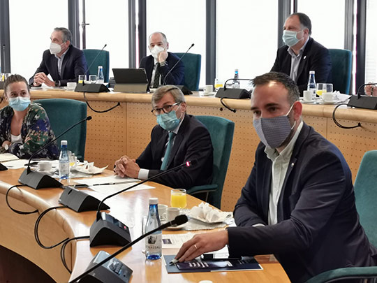 PortCastelló trabaja con FUE-UJI la definición de su hoja de ruta de financiación europea PortCastelló trabaja con FUE-UJI la definición de su hoja de ruta de financiación europea