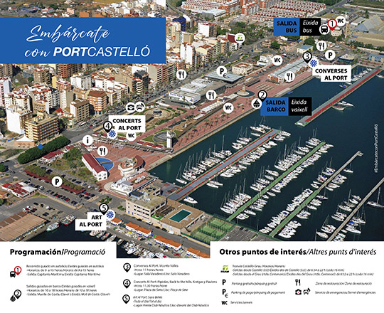 Jornada de Puertas Abiertas PortCastelló, sábado 22 de octubre Jornada de Puertas Abiertas PortCastelló, sábado 22 de octubre