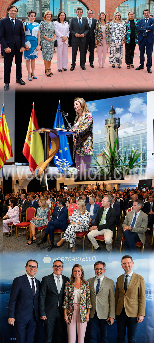 Acto institucional de toma de posesión de Rubén Ibáñez, presidente de la Autoridad Portuaria de Castellón