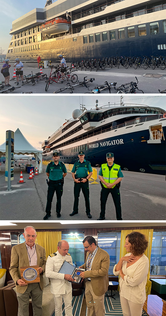 PortCastelló recibe al crucero ´World Navigator´