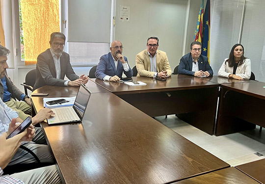 PortCastelló y la Generalitat suman fuerzas con los agentes sociales de la provincia para impulsar el ´Hub del Moll´