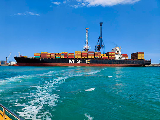 PortCastelló crece un 93,5% en tráfico de contenedores desde enero de este año