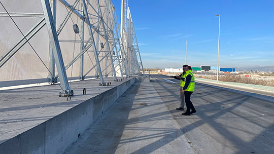 PortCastelló acondicionará las pantallas atrapapolvo de su dársena norte PortCastelló acondicionará las pantallas atrapapolvo de su dársena norte