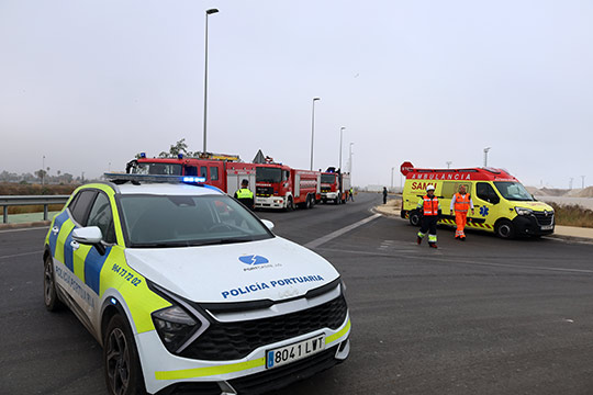 PortCastelló refuerza la seguridad del puerto al integrarse en el servicio de emergencias de la Generalitat