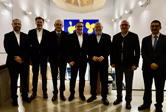 PortCastelló, MSC y Noatum analizan las condiciones para el posible regreso de la naviera a Castellón