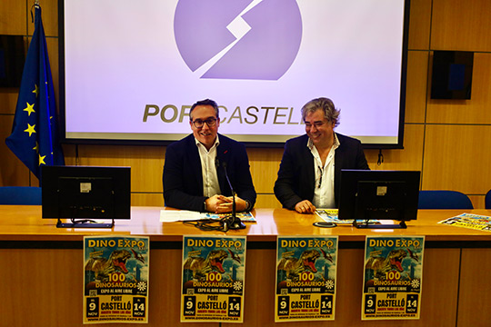 PortCastelló acoge Dino Expo XXL, la mayor exposición de dinosaurios con ejemplares a tamaño real