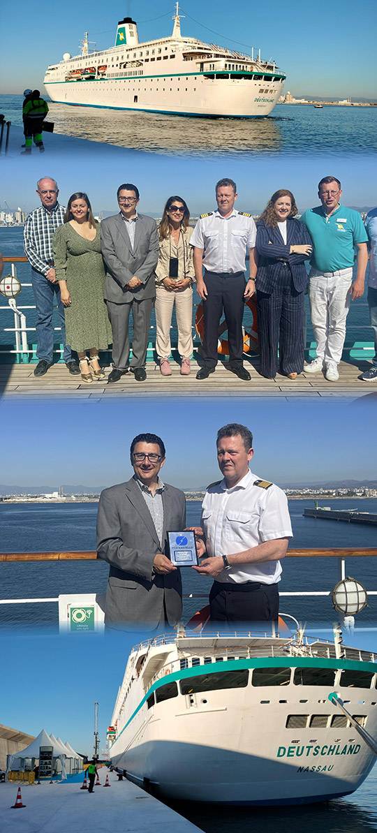 PortCastelló recibe a 441 turistas alemanes a bordo del primer crucero del año