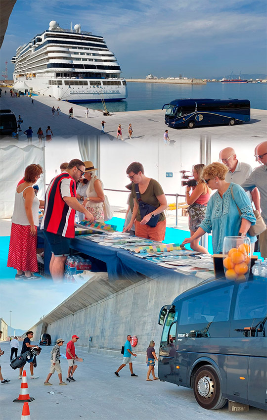 Vuelve a Castellón el exclusivo «Seven Seas Splendor» con 1.263 personas a bordo Vuelve a Castellón el exclusivo «Seven Seas Splendor» con 1.263 personas a bordo