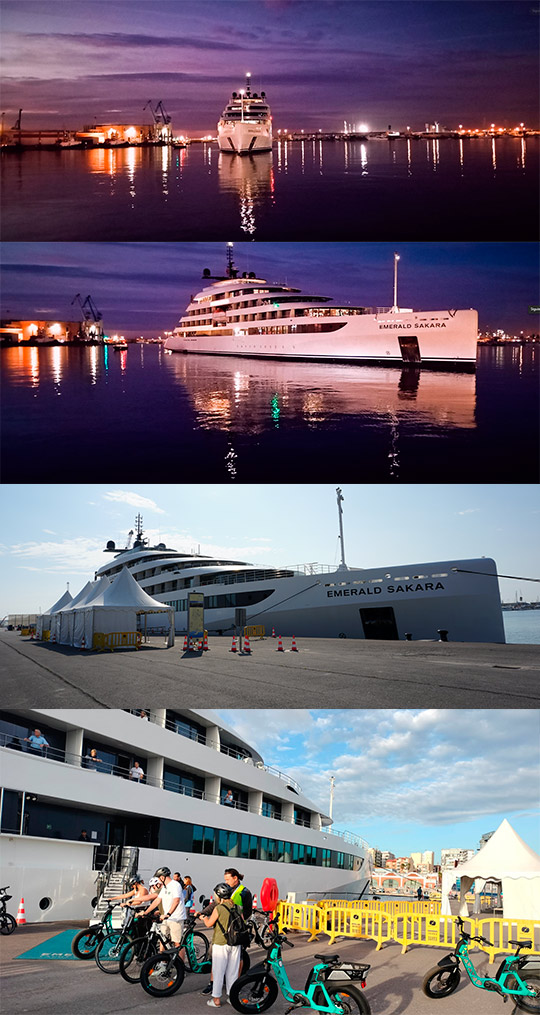 PortCastelló refuerza su posición como destino de cruceros de lujo con la segunda escala del Emerald Sakara PortCastelló refuerza su posición como destino de cruceros de lujo con la segunda escala del Emerald Sakara