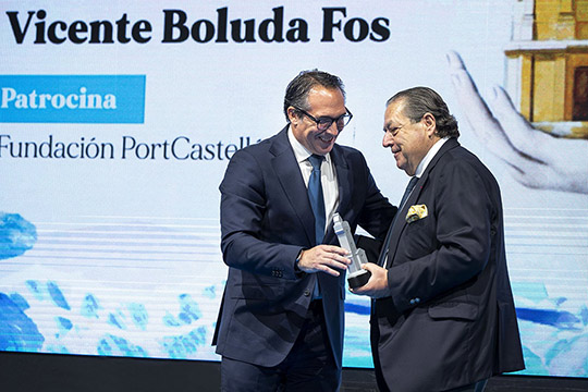 X edición de los Premios Faro PortCastelló, Vicente Boluda