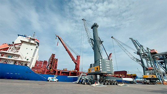 PortCastelló proyecta en Amberes su potencial en cargas especiales PortCastelló proyecta en Amberes su potencial en cargas especiales