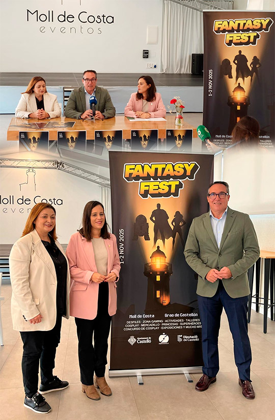 PortCastelló acoge el Festival de ocio familiar ‘Fantasy Fest 2025’ el primer fin de semana de noviembre